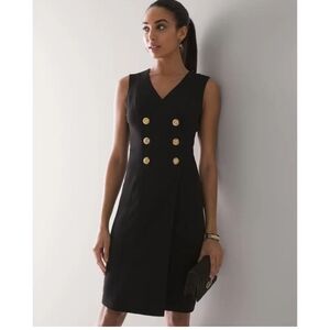 Black double-breasted Blazer dress size 3 NWT